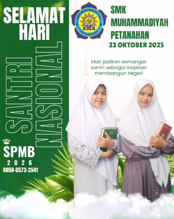 SMK Muhammadiyah Petanahan Merayakan Hari Santri Nasional